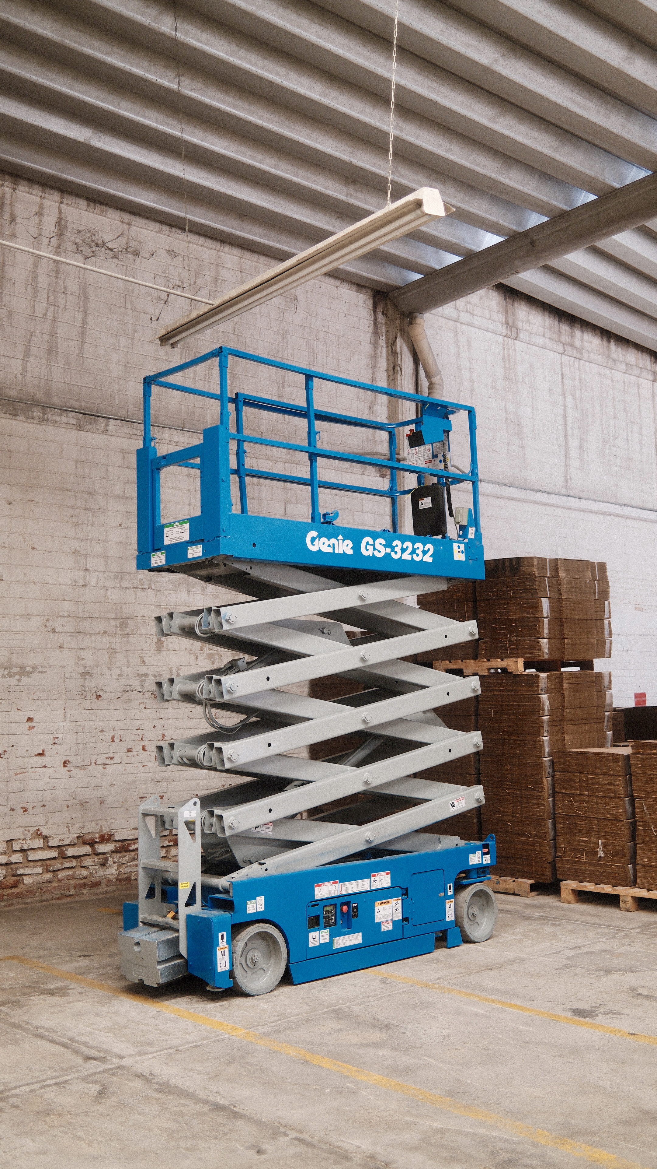 Genie GS-3232 plataforma de tijera eléctrica elevada